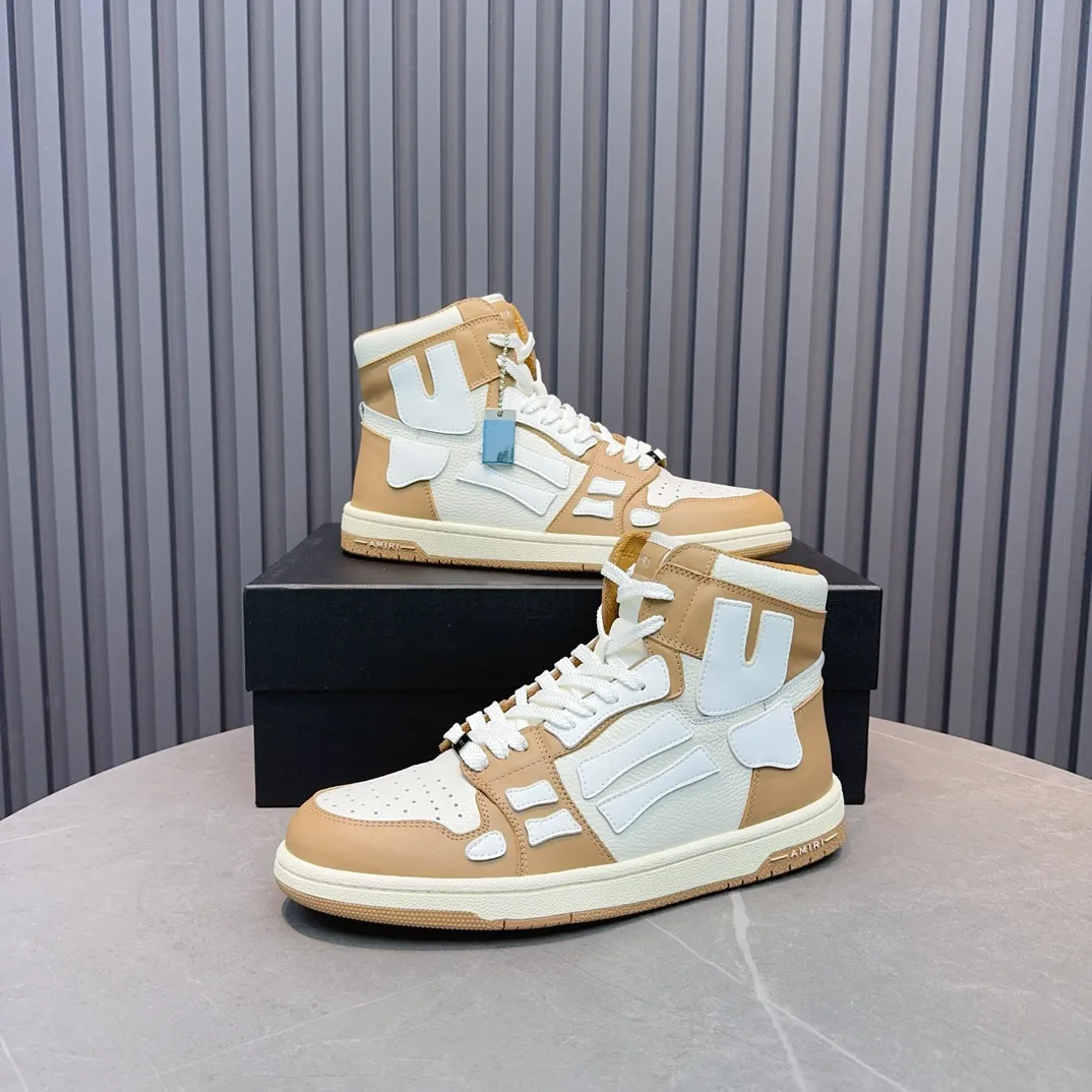 Men's shoes💰620💰 AMIRI AMIRI trendy brand hot sale🔥 Available all year round✅Couples💑 Official website synchronization Imported fabrics 1⃣️ratio 1⃣️Re-engraved, original factory special original sole, 35-45 (38.45. Non-refundable)